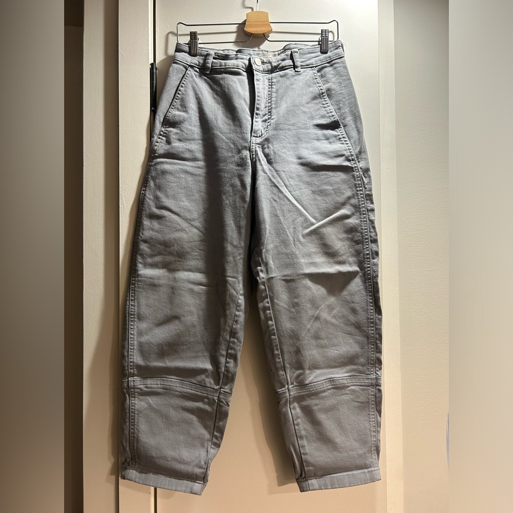 Everlane The Utility High Rise Cropped Barrel Pants
